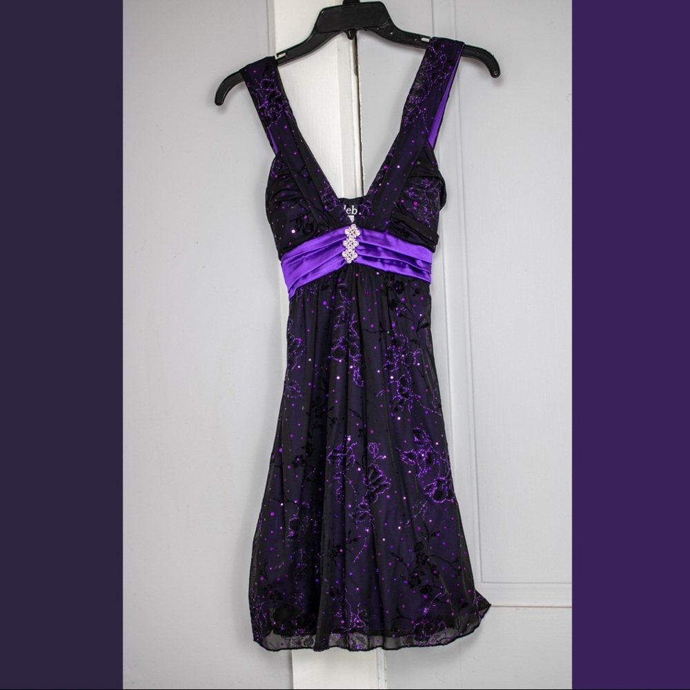 Short Glittery Formal Dress